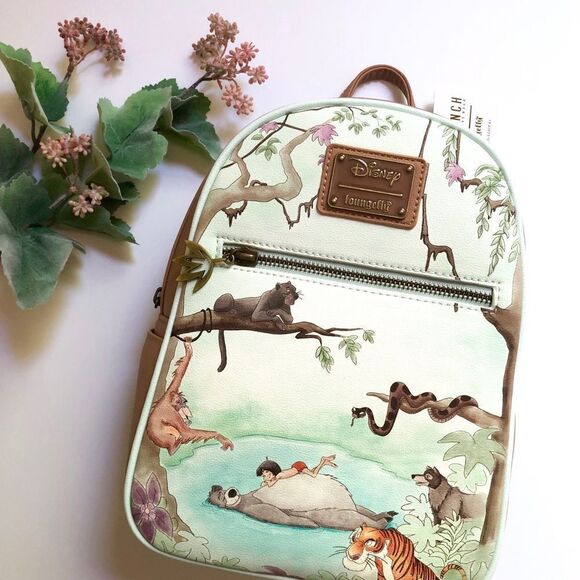 Loungefly Disney The Jungle Book Mini Backpack - Picture 1 of 5